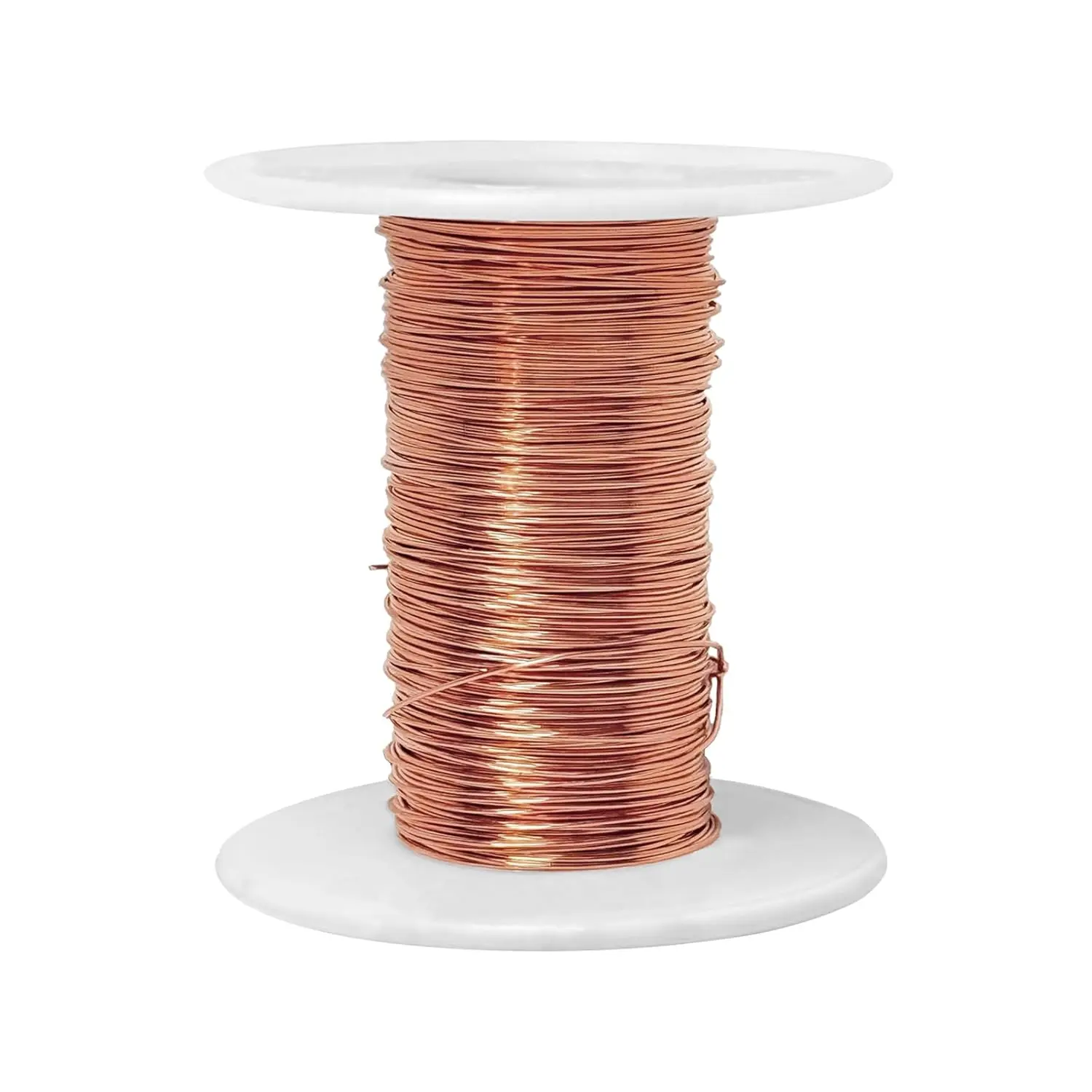 99.9% Bare Copper Wire, 24 Gauge(0.5mm) 100FT(30.48m) Soft Copper Wire Craft Wire for Electroculture, Gardening,  Making, DIY,