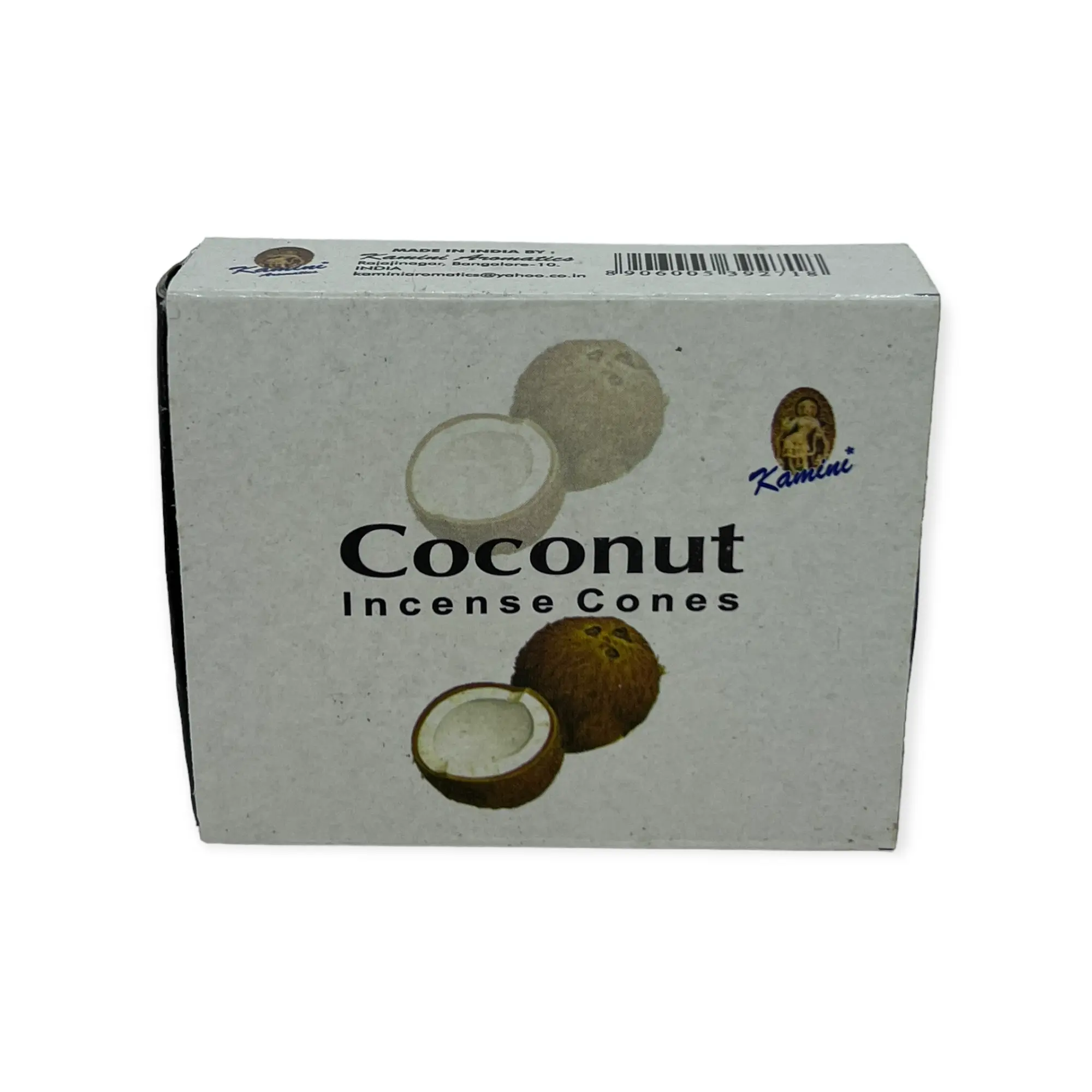 Coconut Incense Cones Kamini Aromatics Fragrance Pack