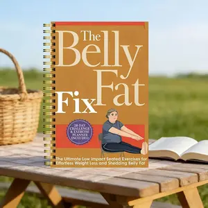 Belly Fat Fix Seated Exercises, Effective Workout for Core Strength, Easy-To-Do Home Fitness Routine, Transform Your Body Today!
