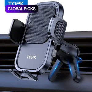 Car Air Vent Phone Holder, 360° Rotatable Metal Hook Car Phone Mount, Universal Car Interior Accessories, Cell Phone Car Mount, Cellphone Car Holder, Universal Smartphone Holder #GLOBAL PICKS