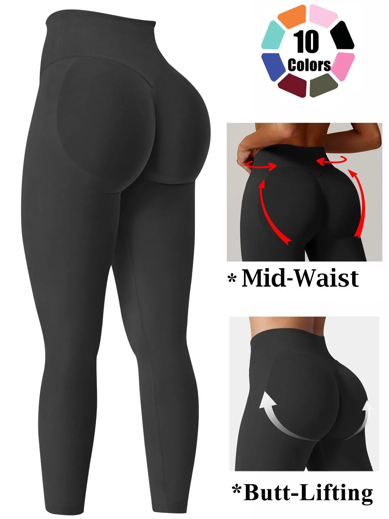 impact legging Women's Hidden Hip Lift High Elasticity Butt Lift Yoga Training Tights Outdoor Running Fitness Core Tightening Yoga Pants High-Waisted Breathable Sport Leggings tummy control legging