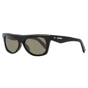Jacquemus Rectagular Pina Sunglasses JAC58S 001 Black 55mm
