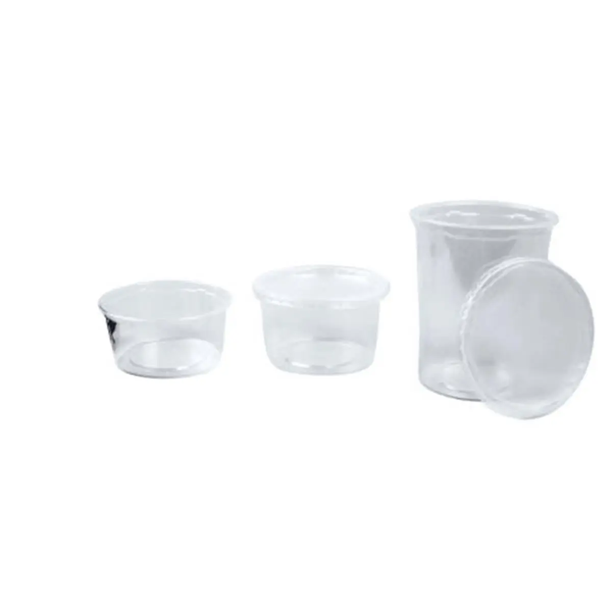 Wna WNA APCTRLID Recsd Plastic Containers Lid F-8-32Oz Cle 500
