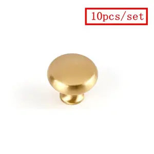 Solid Copper Door Knob, Modern Cabinet Handle, Easy To Install and Durable Structure Door Handle, Fashionable Door Hardware for Home