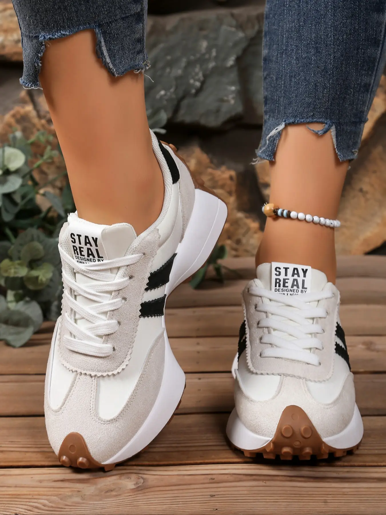 Women's Classic Sneakers, Comfortable & Stylish Design, Perfect for Daily Casual Wear, Durable Lightweight Running Sports Shoes, Sporty Running Fashion