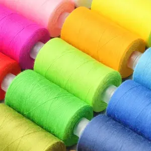 1 Box 39 Colors Large Size Sewing Thread, 500 Yards Per Roll Polyester Thread, DIY Sewing Machine Bottom Thread, Hand Sewing Kit Thread