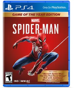 Playstation - Marvel's Spider-Man: Game of The Year Edition for PlayStation 4  [VIDEOGAMES] PS 4
