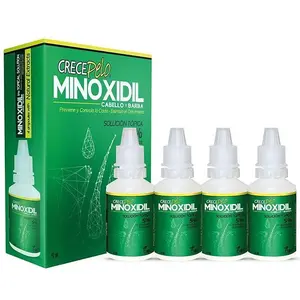 Crecepelo Minoxidil 5% Extra Strength Hair Growth Solution for Men and Women