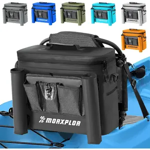 Kayak Cooler,Waterproof Kayak Seat Back Cooler for Kayaking,Kayak Accessories Cooler Bag,Protable Ice Chest,Beach Cooler,Travel Cooler for Camping Lunch Bag