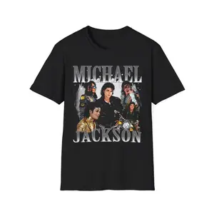 Michael Jackson Legendary King Of Pop TShirt Retro Music