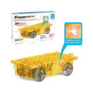 PicassoTiles 360° Motorized Car Base