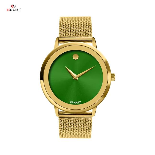 Ladies' luxurious gold watch - Swiss quartz movement, 3 ATM water resistance, luxurious wristwatch - specially designed for an elegant lifestyle, the perfect gift for her