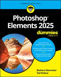 Photoshop Elements 2025 for Dummies -- Barbara Obermeier, Paperback
