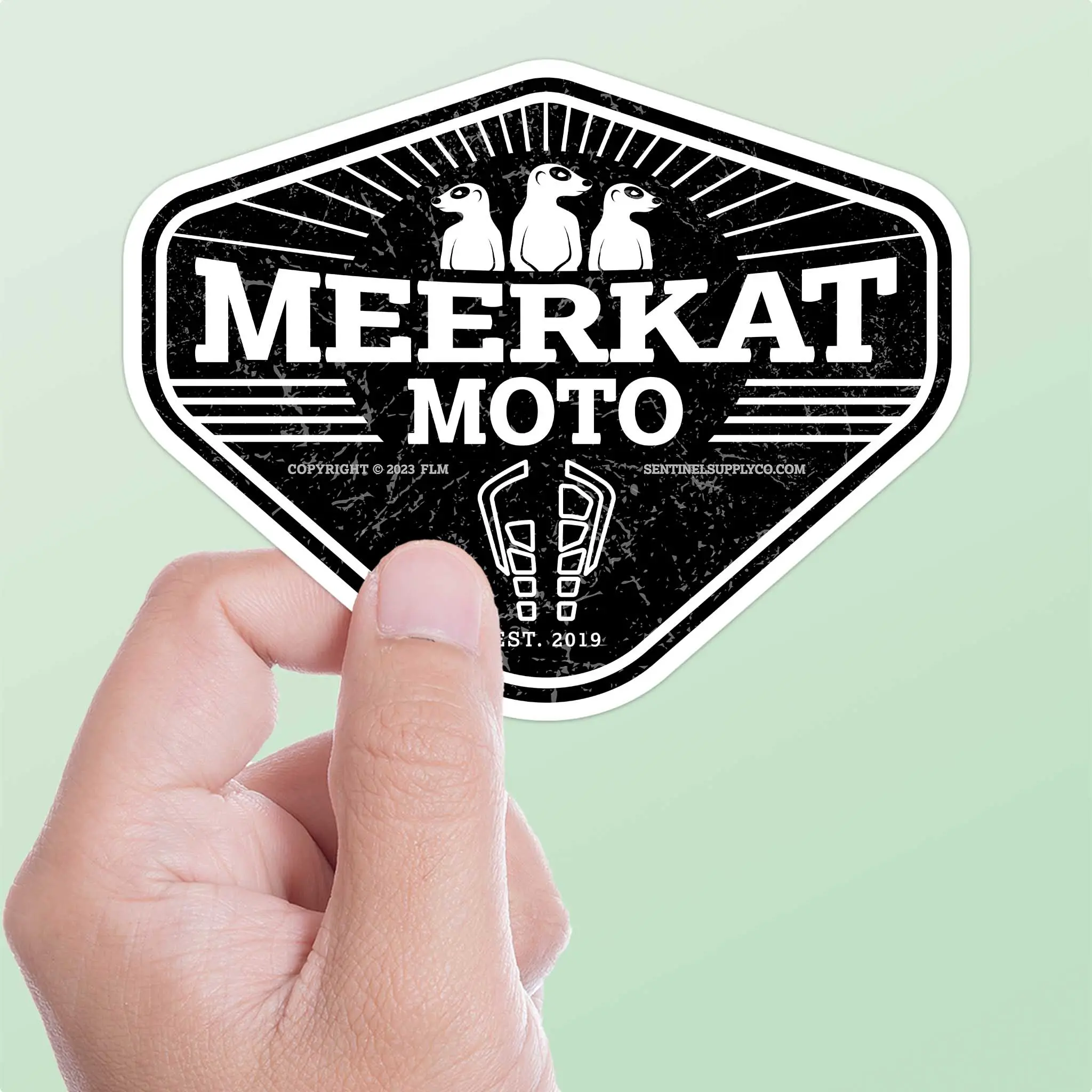 Meerkat Moto Sticker - KTM New Style
