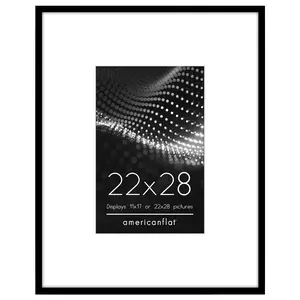 Picture Frame | Gallery Wall Decor | Protective Glass | Modern Style | Included Mat