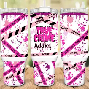 True crime addict 40oz tumbler
