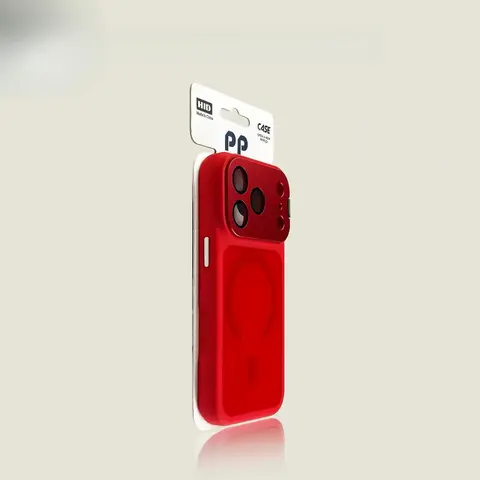 Transparent, Personalized Durable Digital Protection Magnetic Phone Case with Wireless Flash Accessory, Aluminum Lens Holder, Handheld Card Slot, Easy Button Access, Shockproof Cover Compatible with 14Pro/15/16Pro/17 Devices
