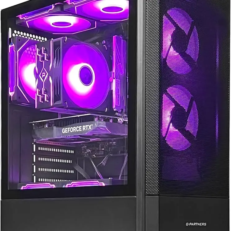 Gaming Tower Desktop PC - AMD Ryzen 5 5500 Processor, NVIDIA GeForce RTX 3050 Graphics Card