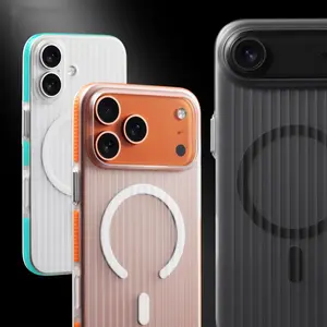 For Iphone 17 Case Designed with a Wavy Textured Grip And a Frosted Matte Back, Offering a Non-Slip Shockproof Cover That Is Compatible with for iphone 16/15 Pro Max