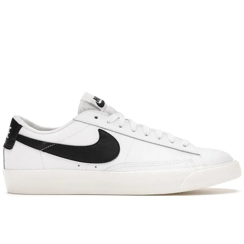 Nike Men's Blazer Low Leather White Black, from StockX
