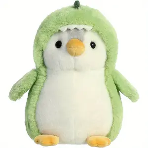 Adorable Transformation Penguin Plush Doll - Soft Cuddly Companion for Home Decor, Unique Gift Friends and Family, Premium Quality Stuffed Animal Toy