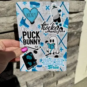 Hockey Romance Kindle Clear Case Insert