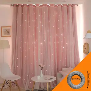 Blackout Curtains 2-Pack, 132x210cm, Ideal for Privacy and Light Blocking, Perfect for Bedroom and Living Room Decoration, Window Curtain