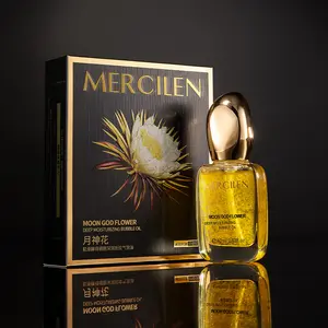 Mercilen Collagen Yeast Cell Deep Moisturizing Bubble Oil 40ML, Anti-Wrinkle Facial Care, Tightening & Smoothing Skin, Daily Use