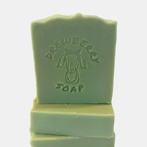 Handmade Goat Milk Soap- Cucumber Melon- Drewberry Soap Cocoa Butter Aroma Cleansing