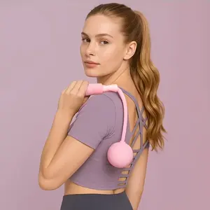 2pcs Weighted No-Wire Jump Rope with Counterweight Balls, Silent Anti-Knot Design, Non-Slip Handle, Adjustable Length, Home Fitness, Hiit, Aerobic Exercise, Home Workout Equipment