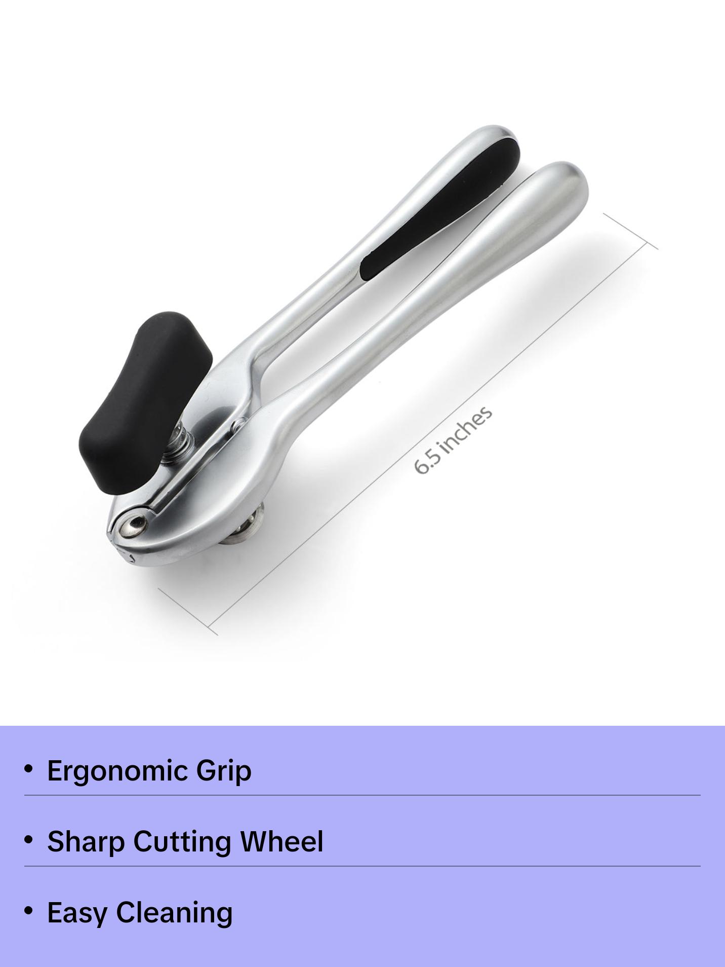 Manual Can Opener Heavy Duty with Comfortable and Ergonomic Handles