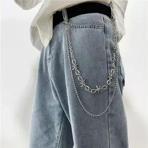 [Pants chain collection] Fashionable thorn spike eagle claw pants chain personality chain punk hip-hop skull multi-layer waist chain trendy men and women domineering