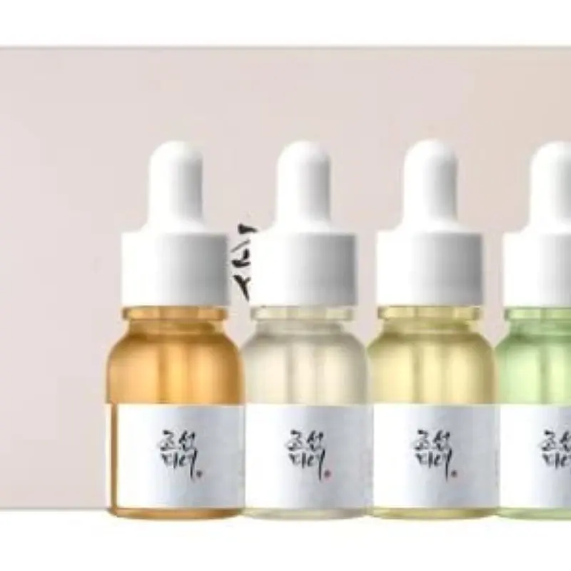 [Beauty of Joseon] Hanbang Serum Discovery Kit, 10ml Mini Size Set, Calming Serum, Glow Serum, Glow Deep Serum, Revive Serum, Before Taking The Plunge On a Full-Size Bottle, Moisture and Lightweight texture, Diy Mixing Serum, Korean Skin Care