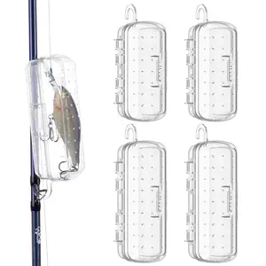 KastKing Bait Kapsule – Lure Cover with Vent Holes, Protects Hooks, Multiple Sizes (S, M, L, Jumbo) - Multiple Attachments for Freshwater & Saltwater Fishing Gear. Patent Pending.