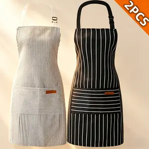 Kitchen Cooking Aprons for Women and Men Adjustable Chef Apron with Pockets 2 PCs Multicolor home decor spanish cute bbq durable dirt resistant pack waterproof rubber electric pump aroma diffuser humidifier set candle funny half cross back green novelty