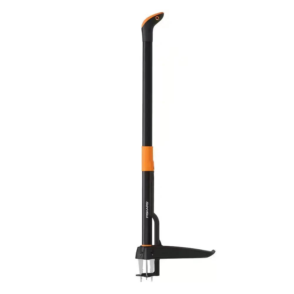 34-Inch Stand Up 4-Claw Weed Puller Tool for Garden and Lawn