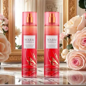 Warm vanilla scent for ladies' body and hair perfume mist - Long-lasting perfume spray, with notes of pear, Madagascar vetiver and wild jasmine - perfect for dates, casual wear, parties and gift-giving, daily wear perfume  Modern packaging  Natural scent