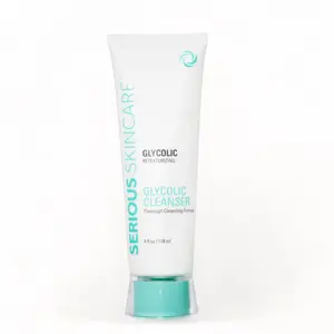 Glycolic Retexturizing Cleanser Cleansing Serious Skincare Glycolic Cleanser | Deep Pore Cleansing & Exfoliation for Smoother Skin | 4 oz