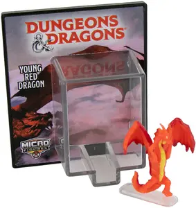 World's Smallest Dungeons & Dragons Micro Action Figures (Young Red Dragon)