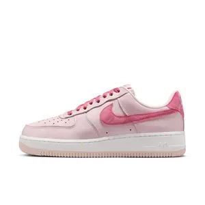 Nike Air Force 1 Low '07 'Valentine's Day' Women's Pearl Pink Peony-white Round Toe Laces All Seasons