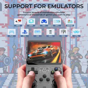 R36s Portable Game Console, Ultra Large Memory, Perfect Gift for Christmas, New Year, Birthday, Valentine's Day, Pocket Device