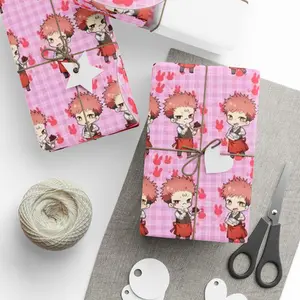 Kimetsu no Yaiba Wrapping Roll – Christmas Anime Paper for Presents