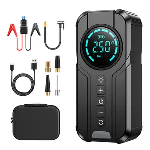 Car emergency starting power supply 12V wireless power bank inflatable jump starter rescue all-in-one device