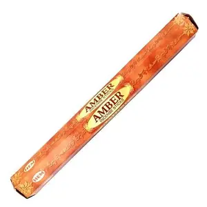Amber HEM Incense 20 Sticks (Incienso de Ámbar 20 Varitas)