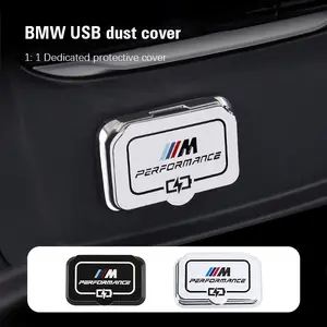 Car Rear USB Port Protective cover Dust Proof lid For BMW 1 2 3 5 6 Series X1 X2 X3 X4 X7 F40 F44 G20 G30 6GT G32 I4 G26 IX I20 F48 F39 G01 G02 G07