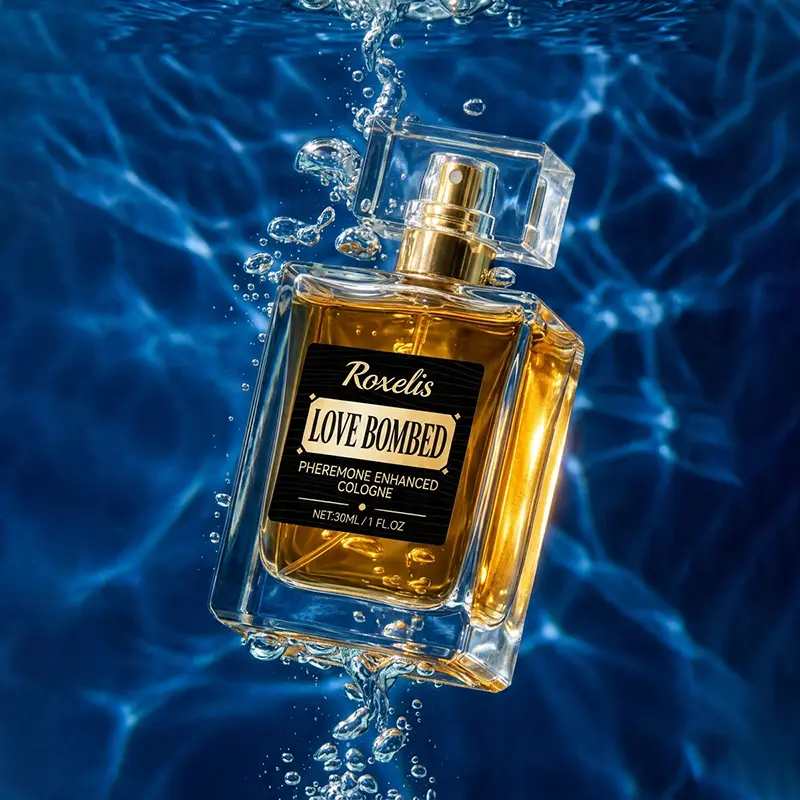 Men's Fresh Citrus Cologne - Long Lasting Pheromone Fragrance with Lemon Extract, Bright Zesty Scent for Everyday Wear
