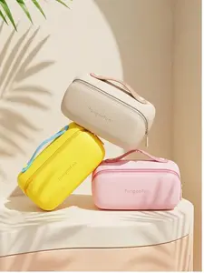 Travel Must-Have Cosmetic Bag, Fits 20+ Items, Elegant Eva Material, All Seasons Use, Save 40%, Essential for Your Trip