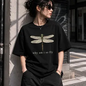 Why Am I So Fly Comfort Color T-shirt, Retro Nature Graphic T-Shirt, Y2K Shirt, Nature Lover Gift, Animal Graphic Tee