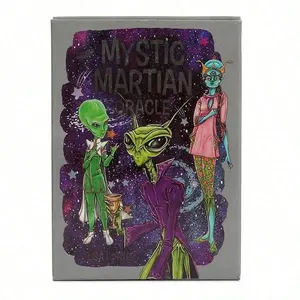 40Cards  Mystic Martian Oracle Fortune-telling Cards For Party & Gathering arot Cards Fortune Telling Game Card Divination Fate Party Family Board Game Tarot Card Game Card Deck