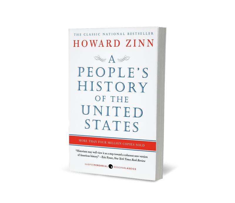 A People's History of the United States by Howard Zinn Paperback Book